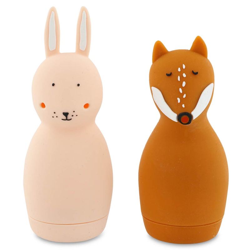 Trixie Badspeelgoed sproeiende dieren - Mrs. Rabbit &amp; Mr. Fox
