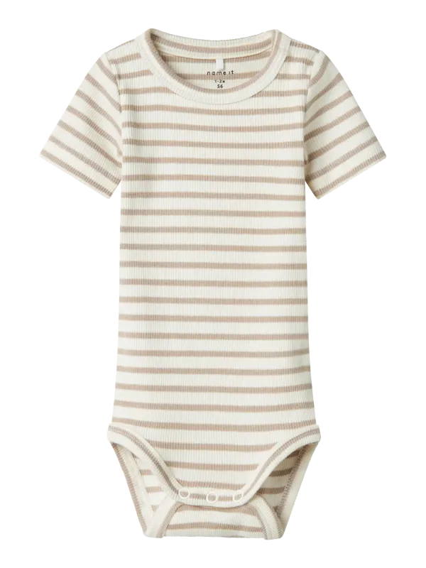 NAME IT Romper met korte mouw - Pure Cashmere