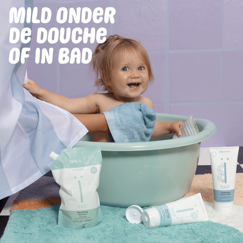 Naïf Reinigende Wasgel voor Baby &amp; Kids 200ml