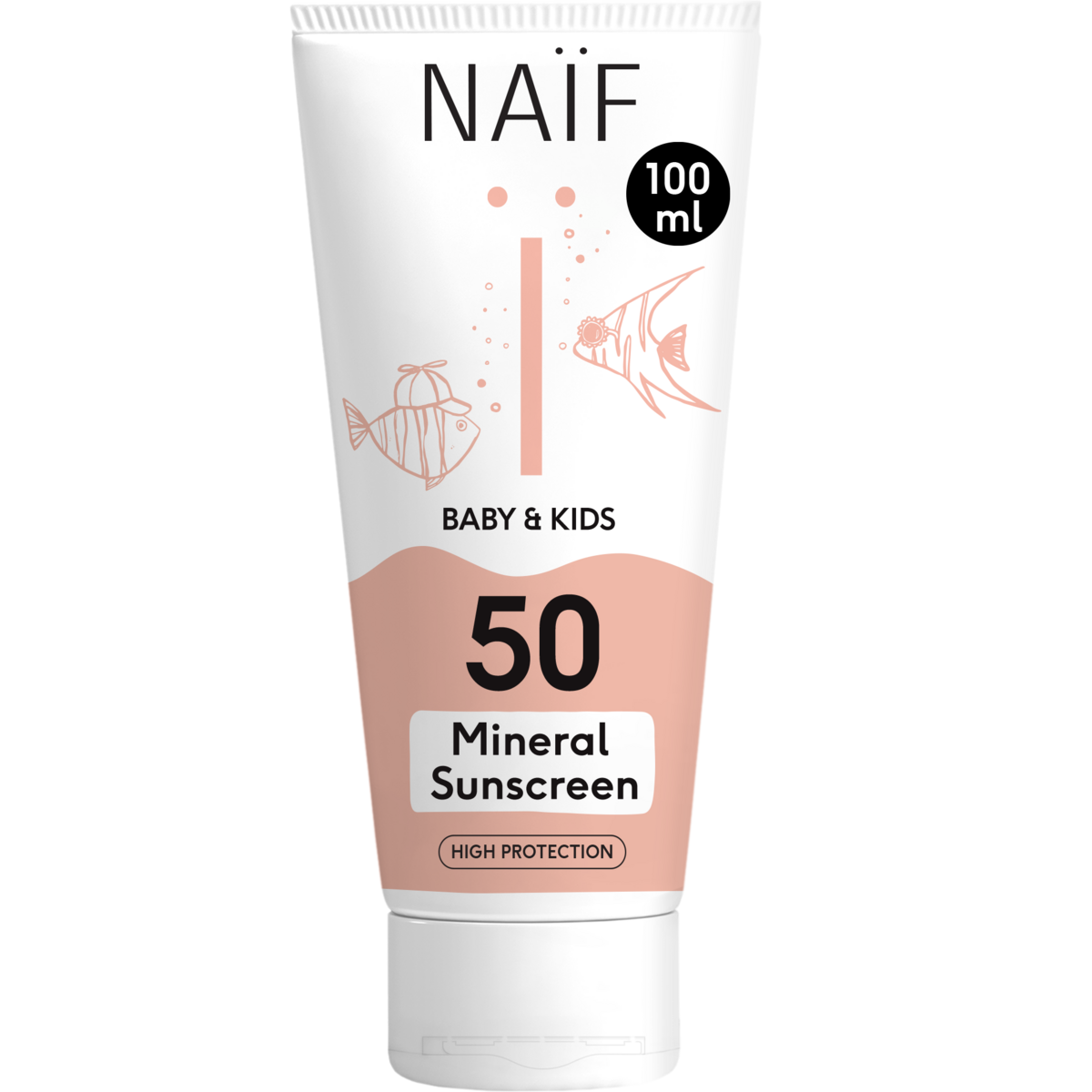 Naïf Minerale Zonnebrandcrème voor Baby &amp; Kids Factor 50