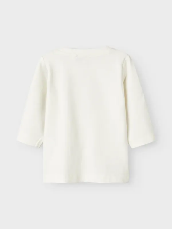 NAME IT Long Sleeve Top - Cloud Dancer