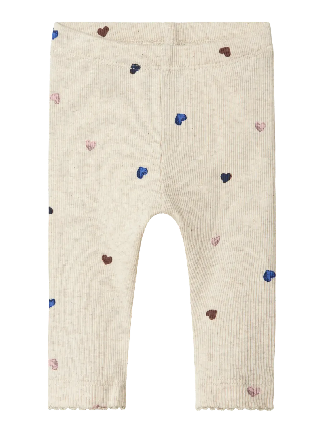 NAME IT Heart Legging - Peyote Melange