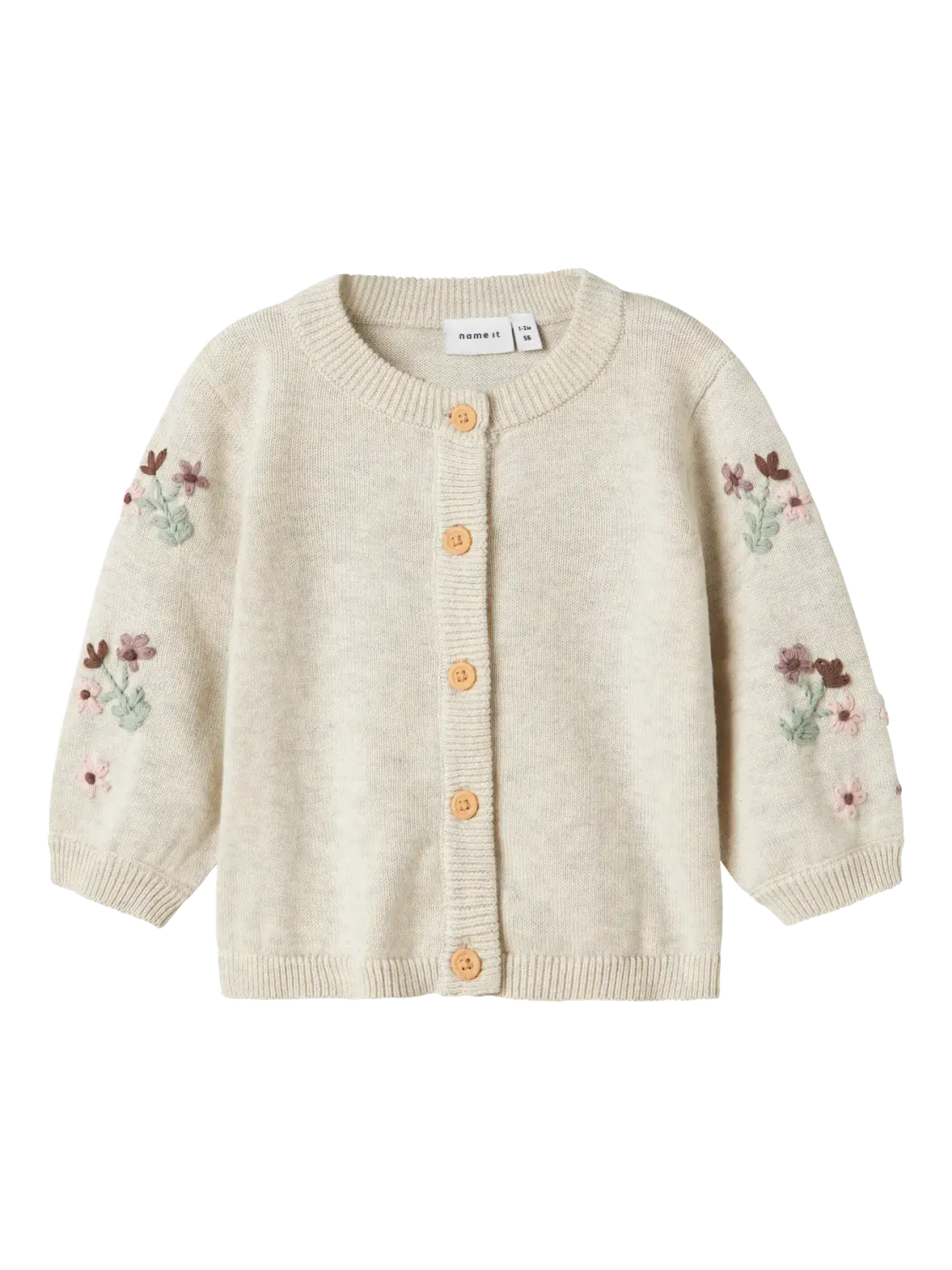 NAME IT vestje - Peyote Melange