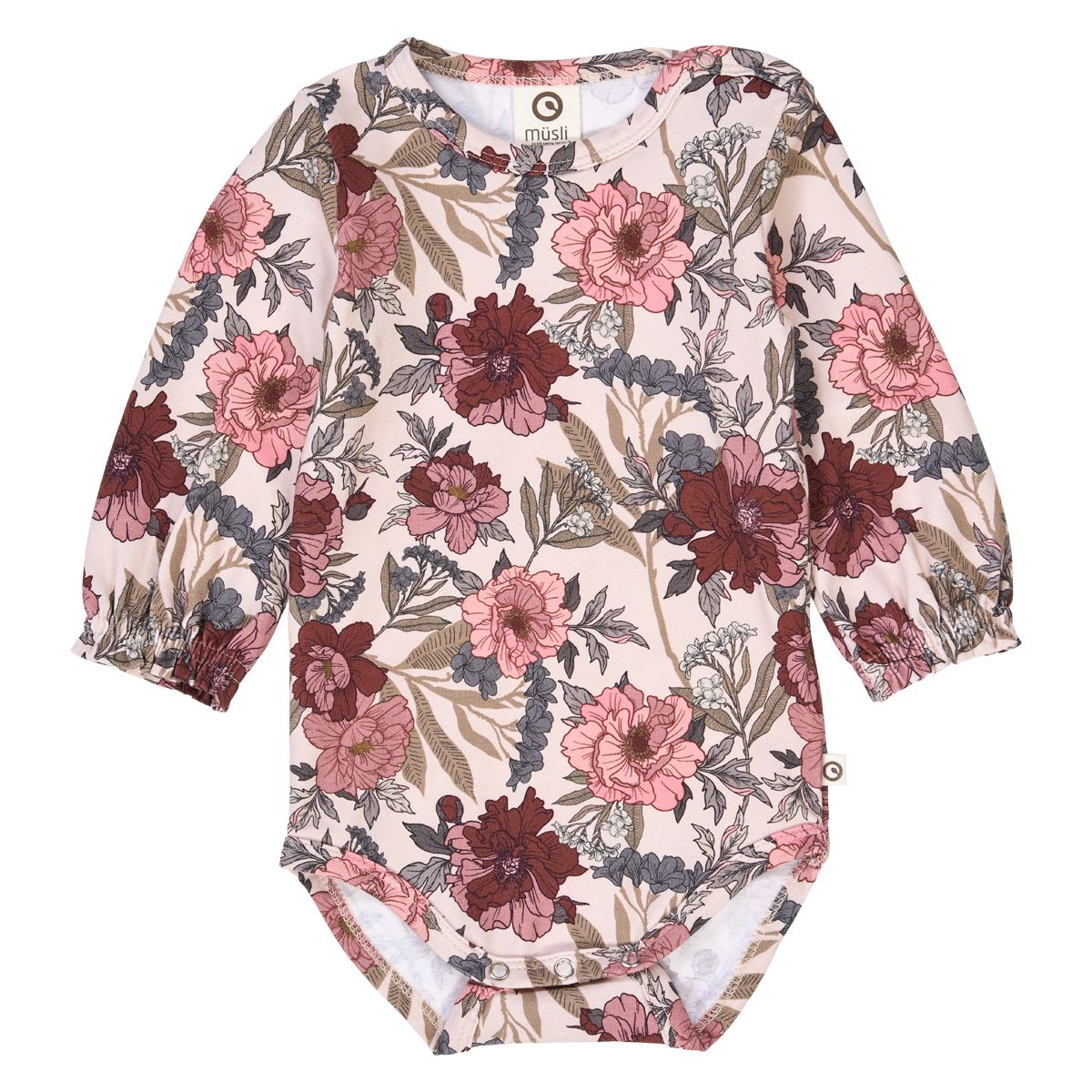 Müsli Romper - Bloemen