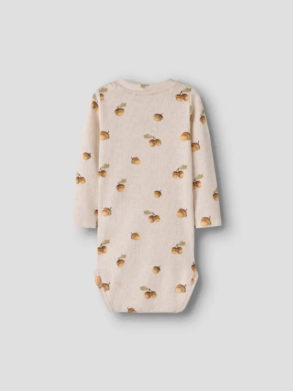 NAME IT Romper - Peyote Melange