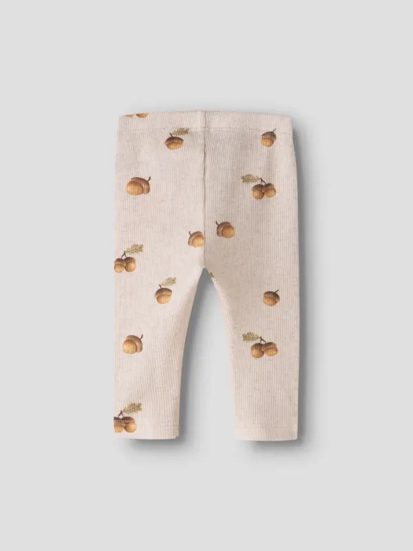 NAME IT Legging - Peyote Melange