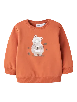 NAME IT Sweater - Autumn Leaf