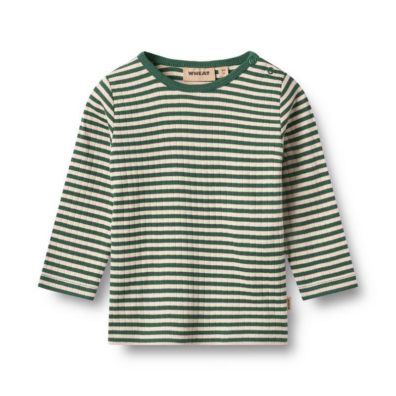 Wheat Top - Green Stripe