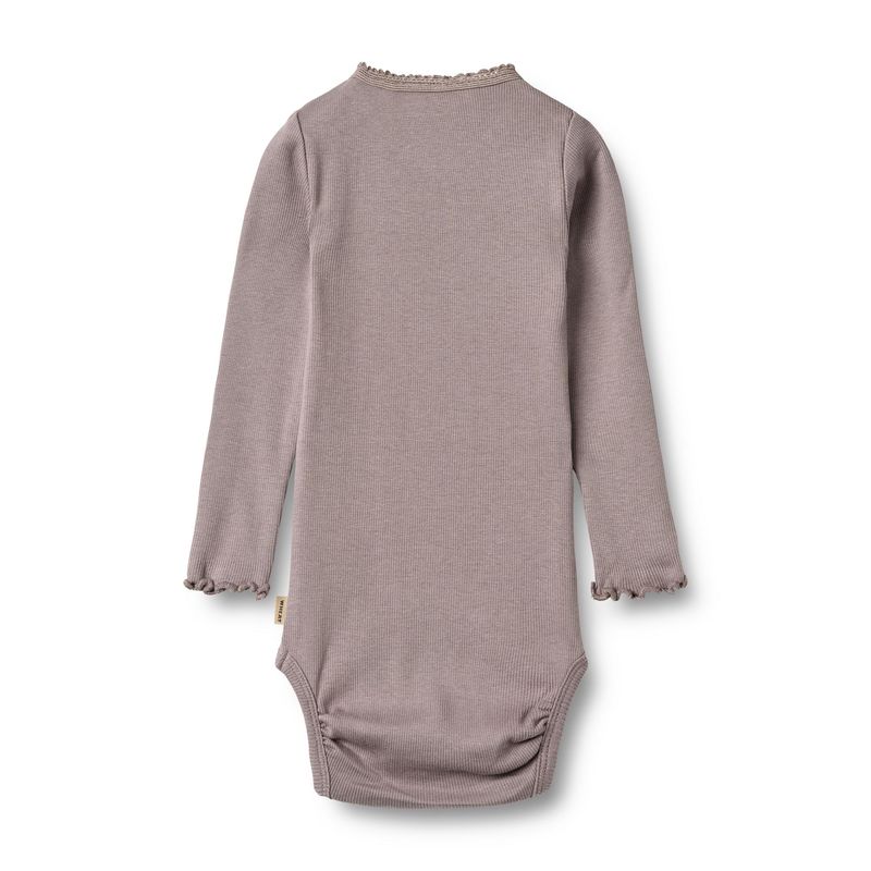 Wheat Romper - Dusty Purple