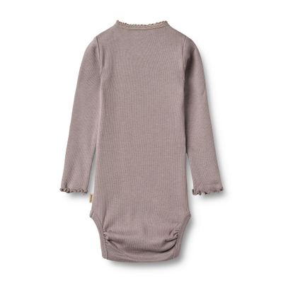 Wheat Romper - Dusty Purple