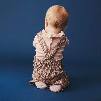Wheat Romper - Rose Dust