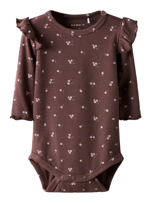 NAME IT Romper - Peppercorn