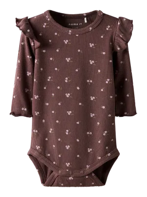 NAME IT Romper - Peppercorn