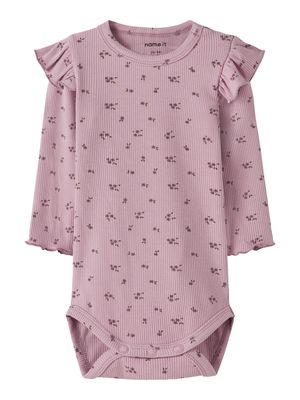 NAME IT Romper - Keepsake Lilac