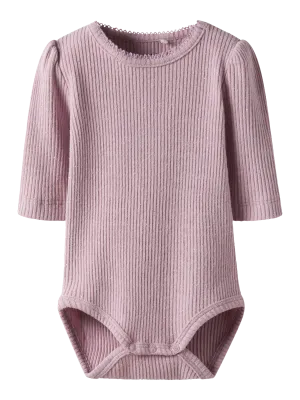 NAME IT Lange mouwen romper - Keepsake Lilac