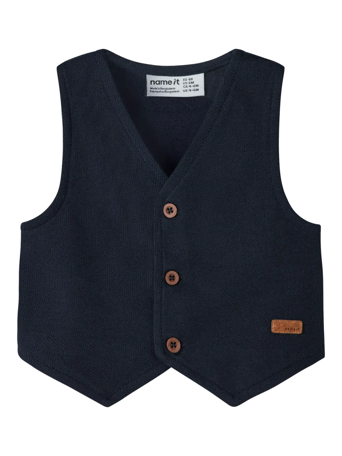 NAME IT gilet - Navy Blue 