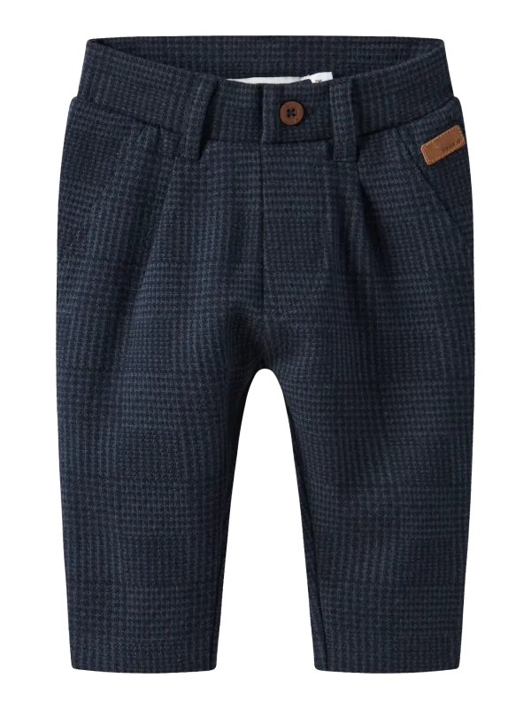 NAME IT broek - Navy Blue (met patroon)