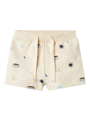 NAME IT Korte broek - Peyote Melange