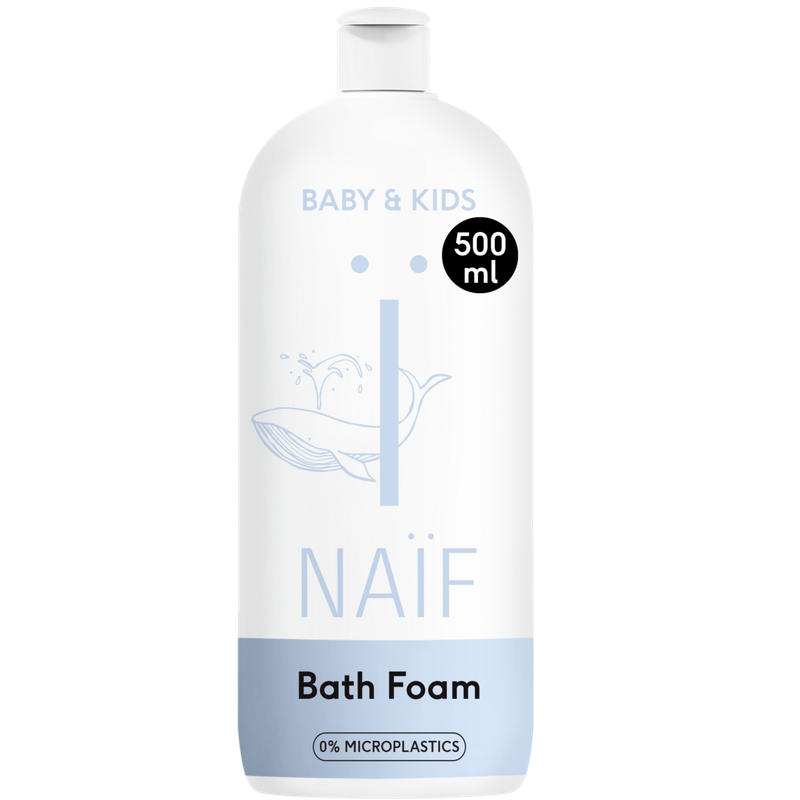 Naïf Verzorgende Badschuim voor Baby &amp; Kids 500ml