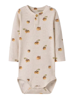 NAME IT Romper - Peyote Melange