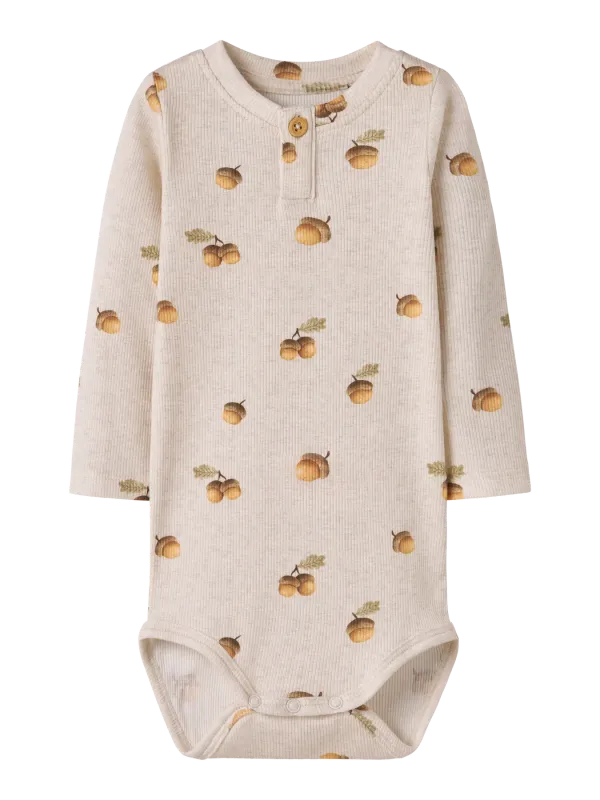 NAME IT Romper - Peyote Melange