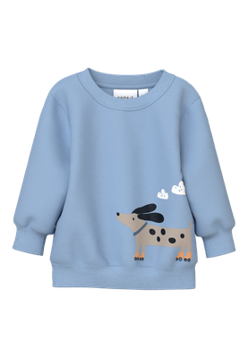 NAME IT Lange mouwen sweatshirt - Cerulean Dog on wheels