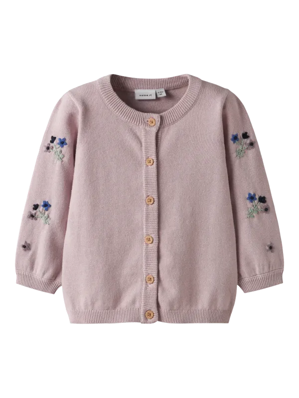 NAME IT vestje - Burnished Lilac