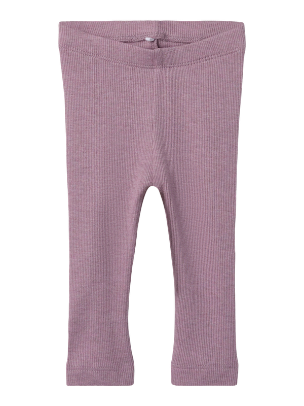 NAME IT Basic legging - Elderberry