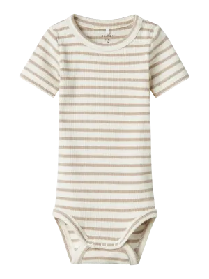 NAME IT Romper met korte mouw - Pure Cashmere