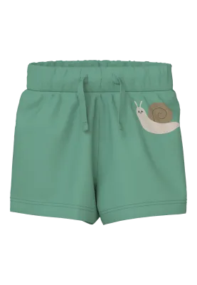 NAME IT Korte broek - Creme De Menthe Snail