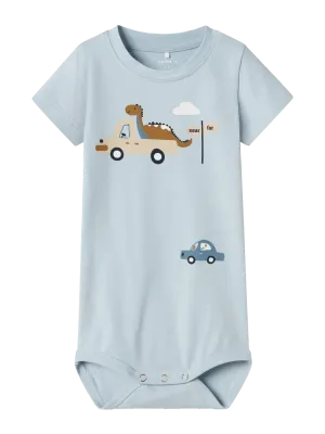 NAME IT Romper met korte mouwen - Celestial Blue