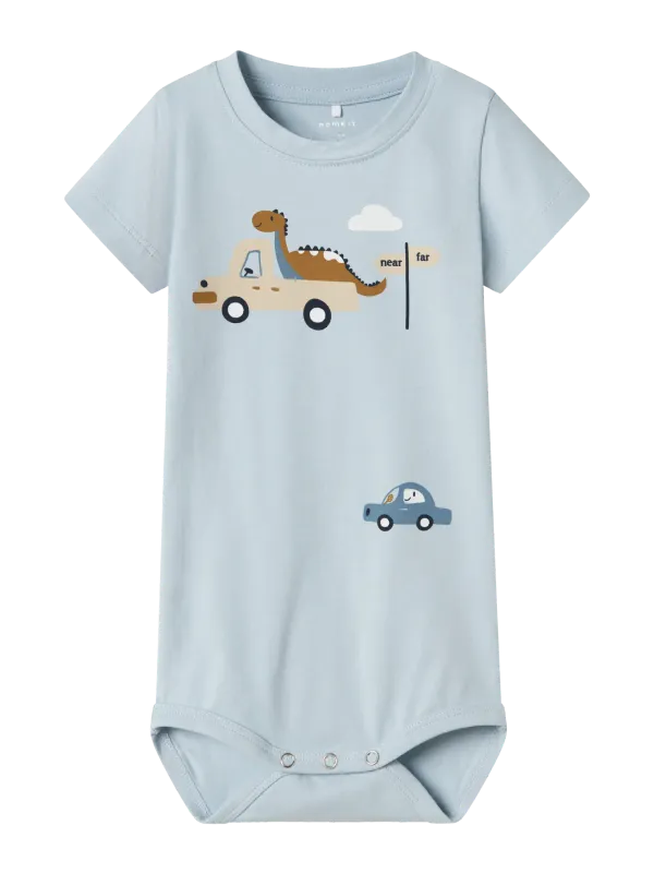 NAME IT Romper met korte mouwen - Celestial Blue