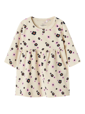 NAME IT Lange mouwen jurk - Summer Sand Flowers