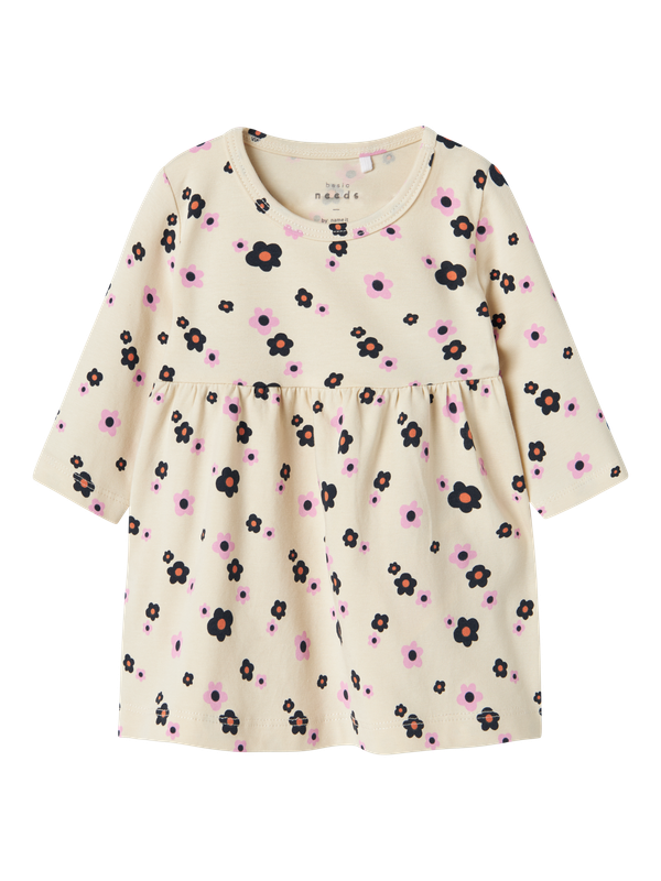 NAME IT Lange mouwen jurk - Summer Sand Flowers