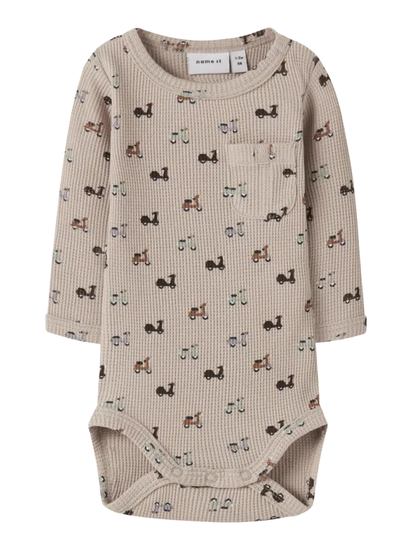 NAME IT Romper - Island Fossil