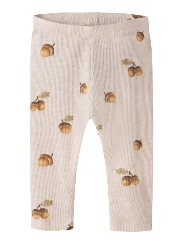 NAME IT Legging - Peyote Melange