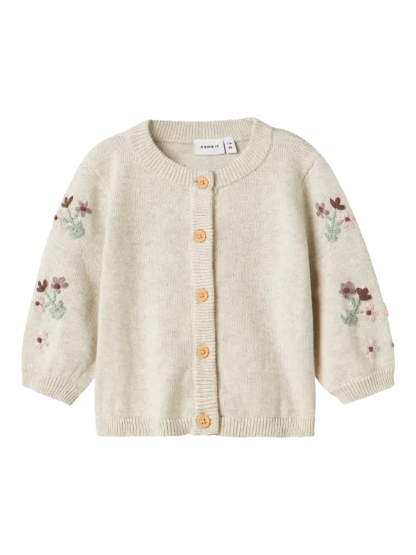 NAME IT vestje - Peyote Melange