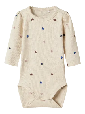 NAME IT Romper - Peyote Melange