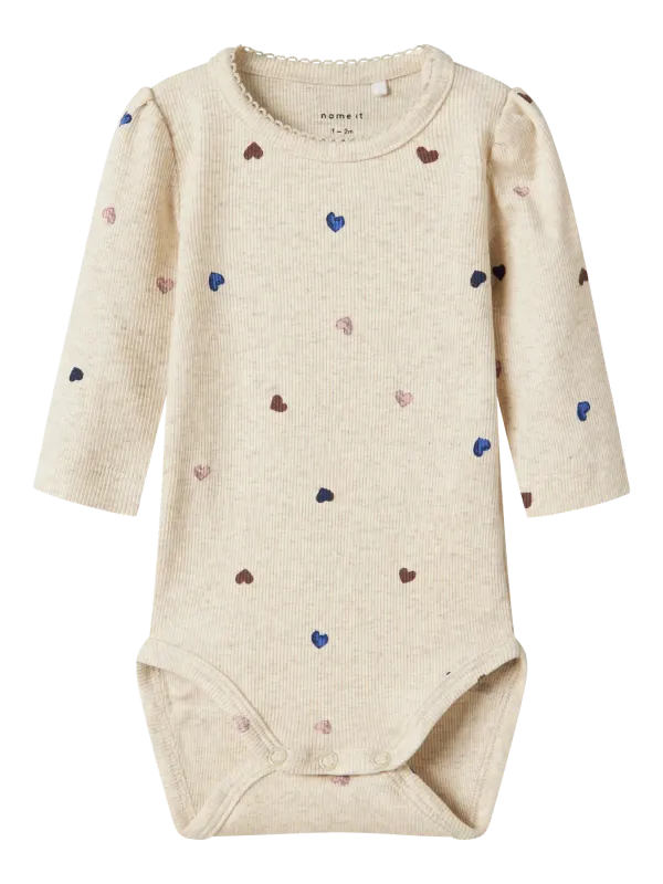 NAME IT Romper - Peyote Melange