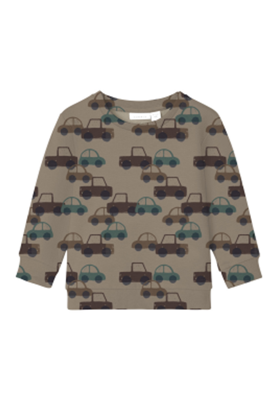 NAME IT Lange mouwen sweatshirt - Weathered Teak
