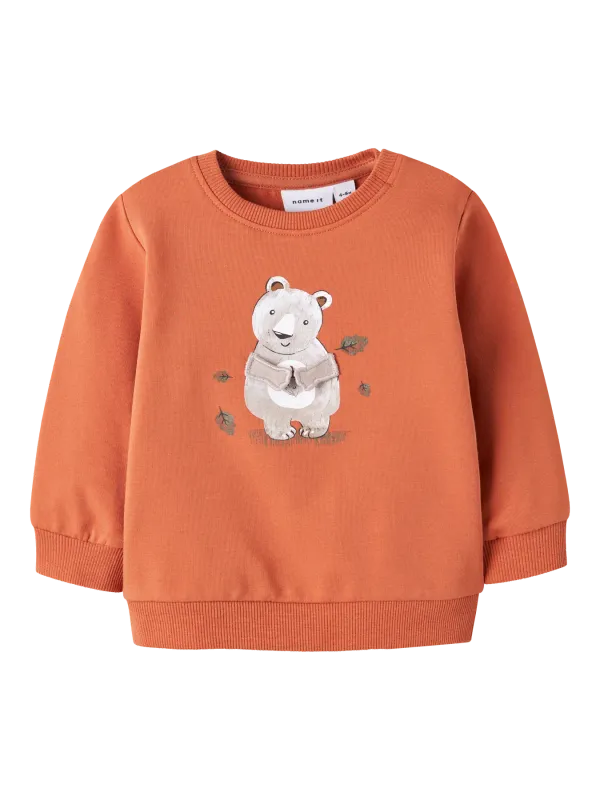 NAME IT Sweater - Autumn Leaf