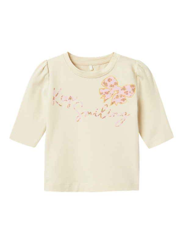 NAME IT Longe sleeve top - Summer Sand