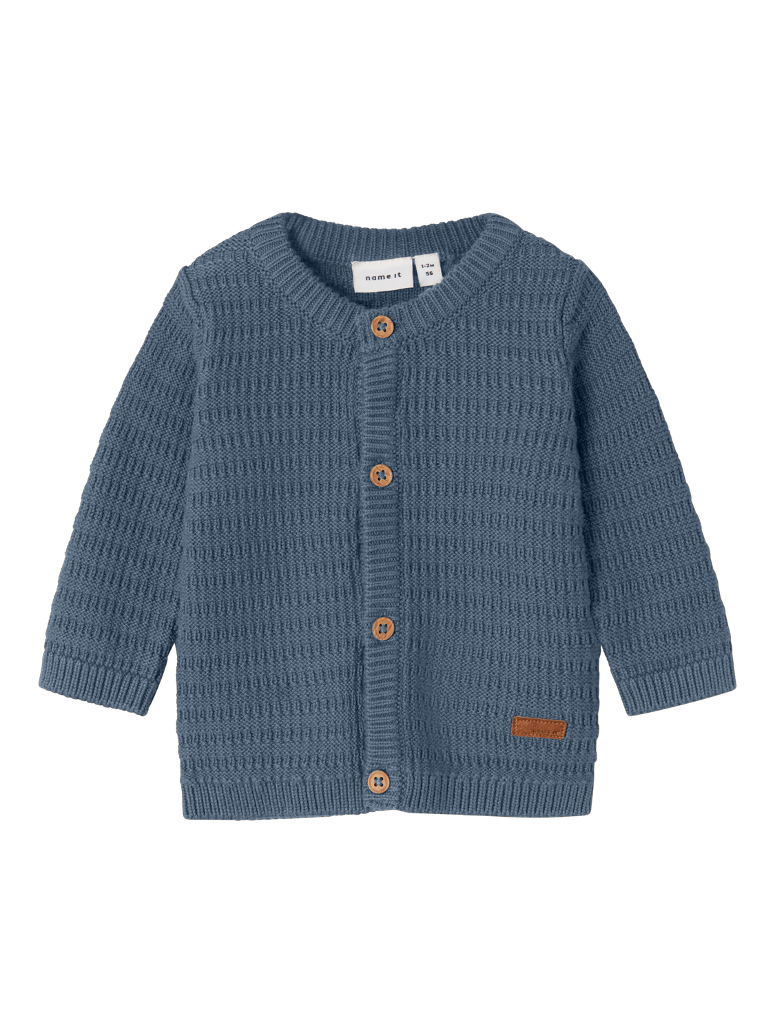 NAME IT Gebreid vest - China Blue