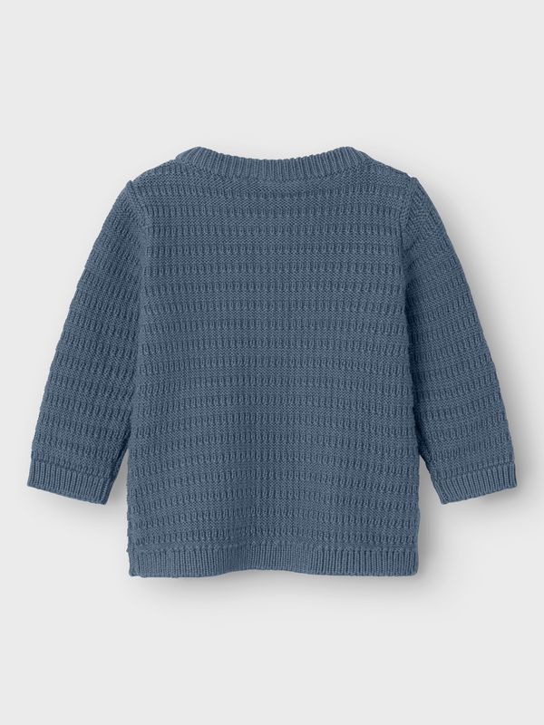 NAME IT Gebreid vest - China Blue