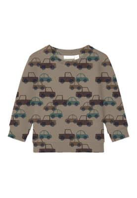 NAME IT Lange mouwen sweatshirt - Weathered Teak