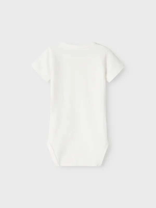 NAME IT Romper met korte mouwen - Cloud Dancer