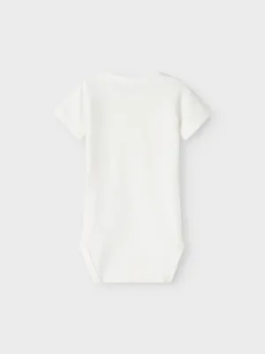 NAME IT Romper met korte mouwen - Cloud Dancer