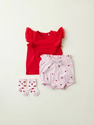 NAME IT Top - Chinese Red