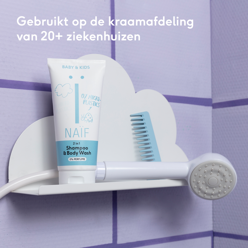 Naïf 2 in 1 Shampoo &amp; Body Wash 0% Perfume 200ml