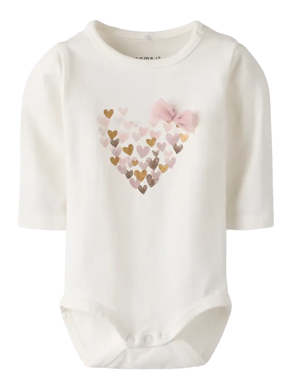 NAME IT Romper - Cloud Dancer